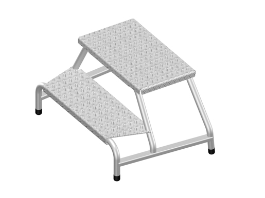 Layher Maschinentritt 2 Stufen #1075002
